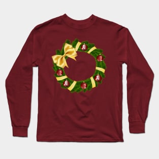 Wreath of Kahn (with Kirk) Long Sleeve T-Shirt